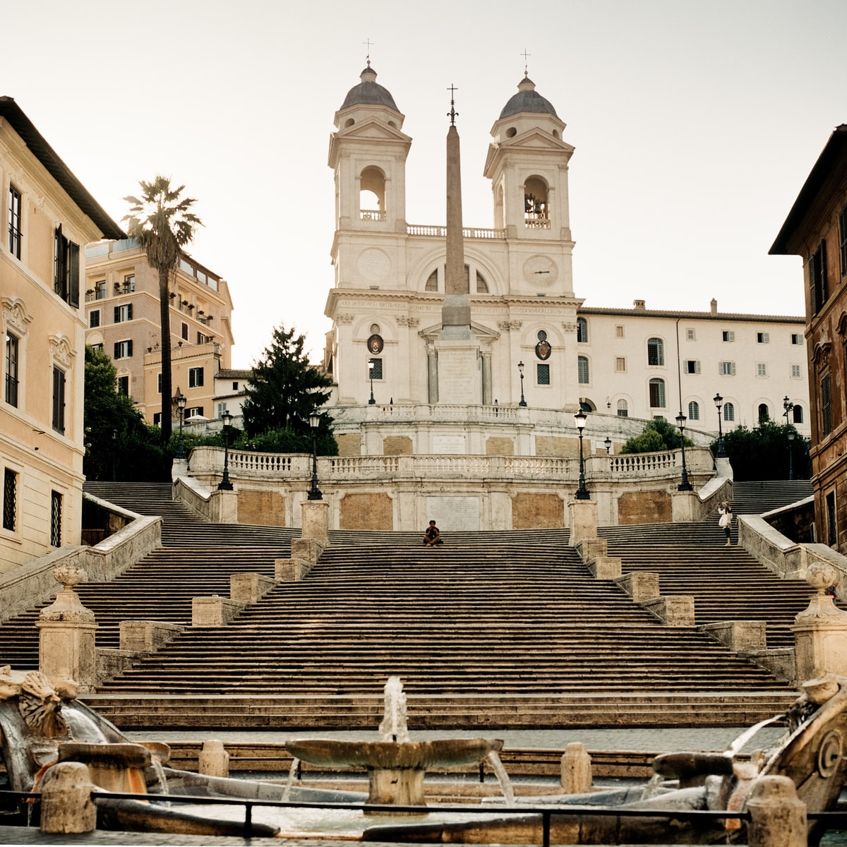 The Spanish Steps- Trinità deo Monti