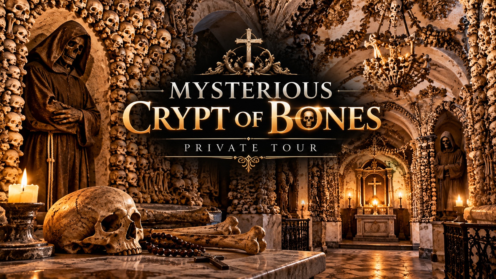 Mysterious Crypt of Bones: Private Capuchin Crypt Tour in Rome