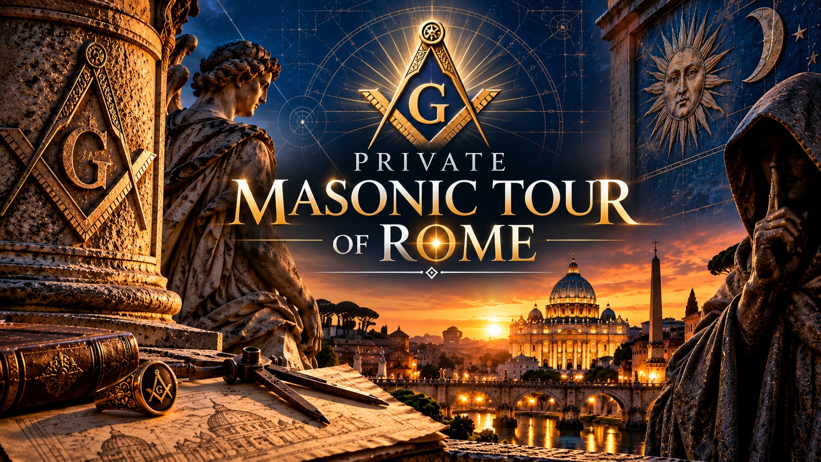 Masonic Rome Private Tour : Freemasonry, Hidden Symbols & Secret History